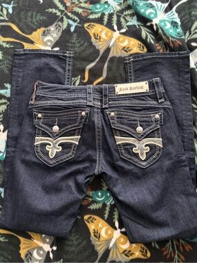 Rock Revival Heather Easy Straight Jeans Size 27